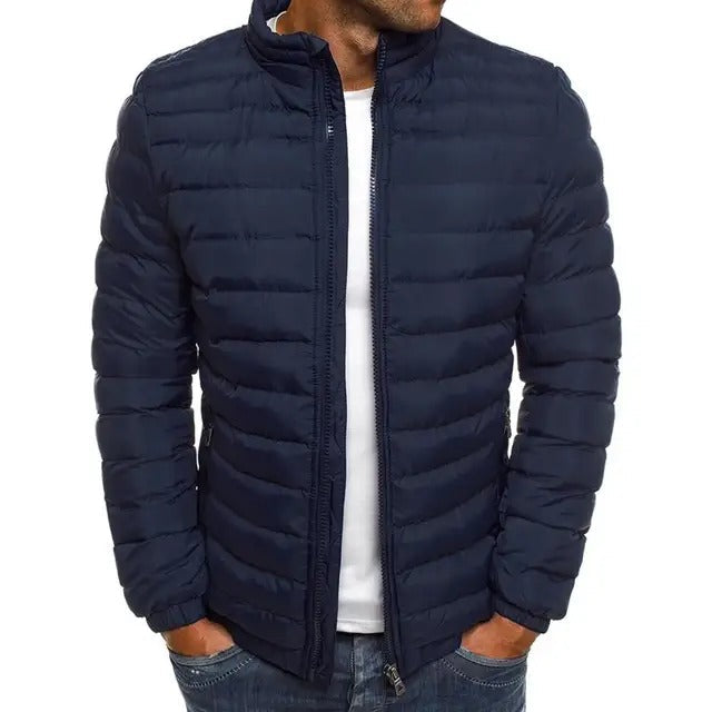 Men's Jacket with Stand-Up Collar - Adam