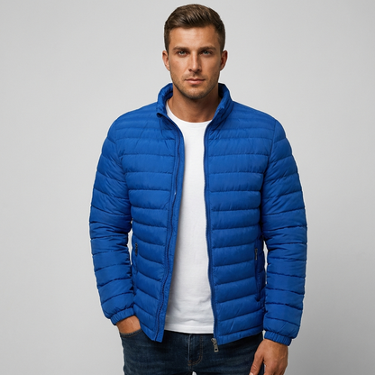 Men's Jacket with Stand-Up Collar - Adam