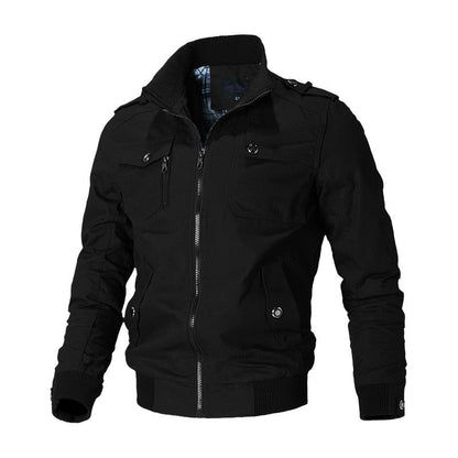 Men's Jacket - with zipper and chest pocket