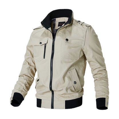 Men's Jacket - with zipper and chest pocket