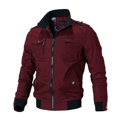 Men's Jacket - with zipper and chest pocket