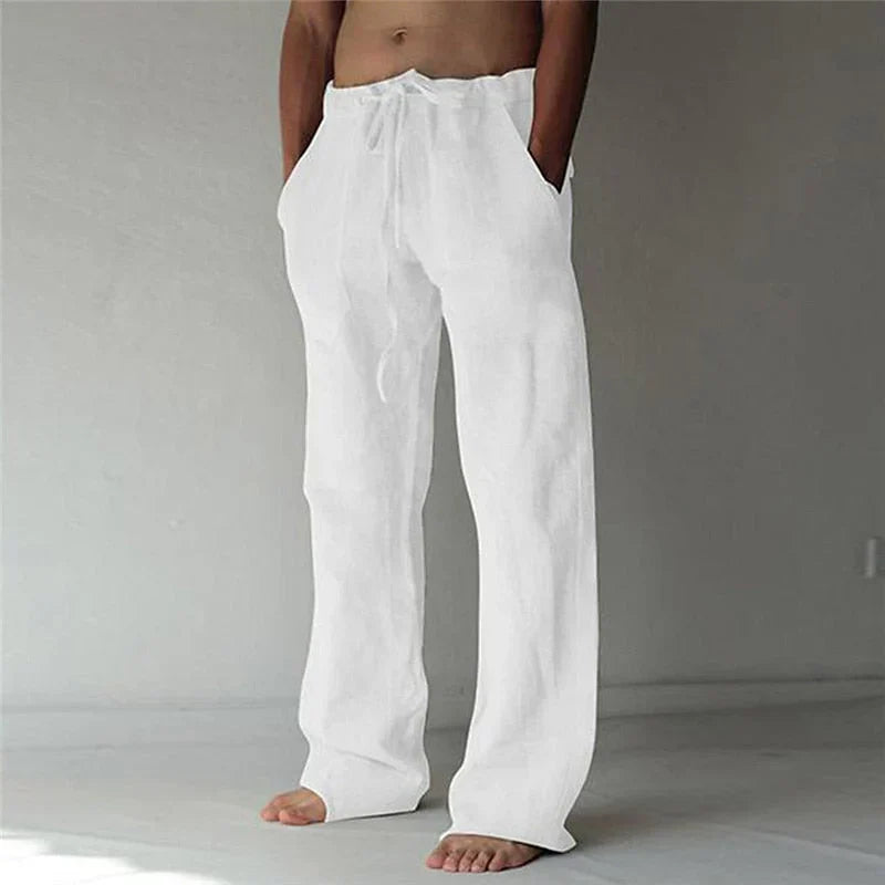 Men's Linen Pants for Spring & Autumn