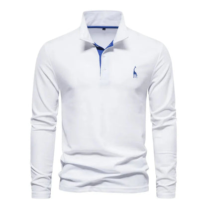 Men's Long Sleeve Polo - Bastian