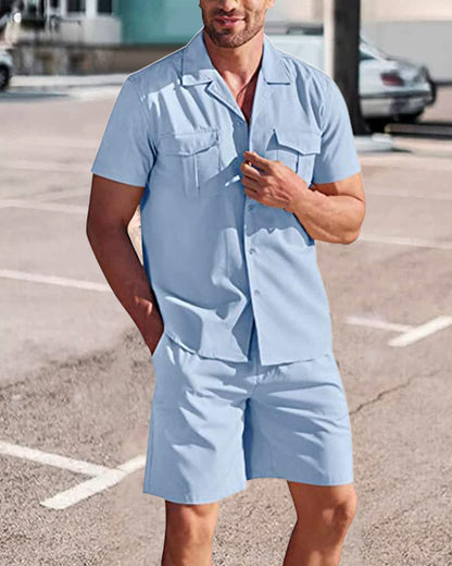Men's Shirt and Shorts