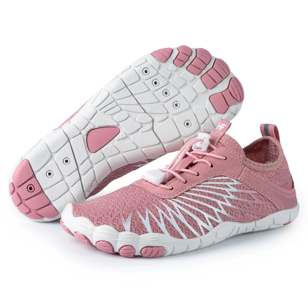 Men's Shoes on Bare Feet