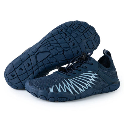 Men's Shoes on Bare Feet