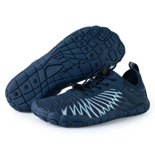 Men's Shoes on Bare Feet