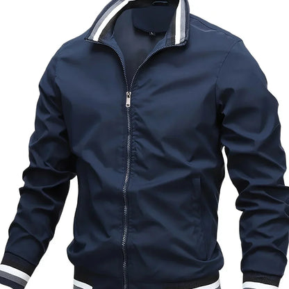 Men's Transitional Jacket with Collar