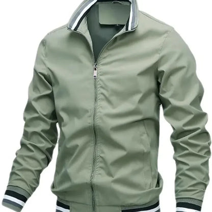 Men's Transitional Jacket with Collar