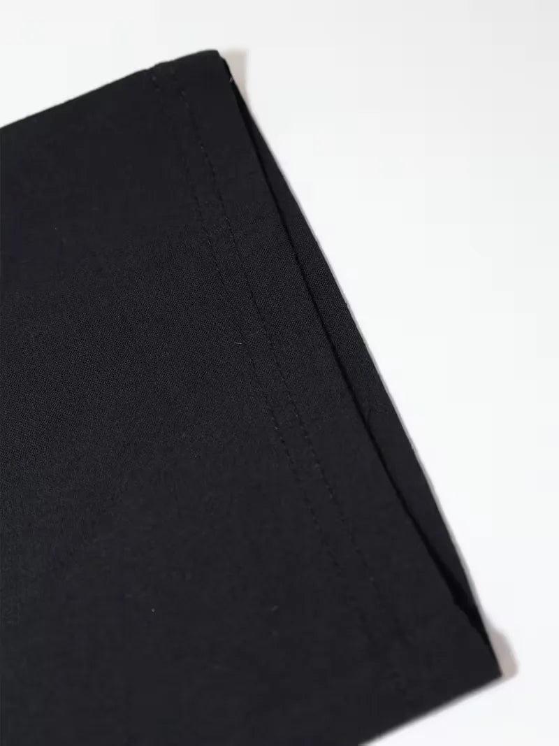 Men's suit with mandarin collar