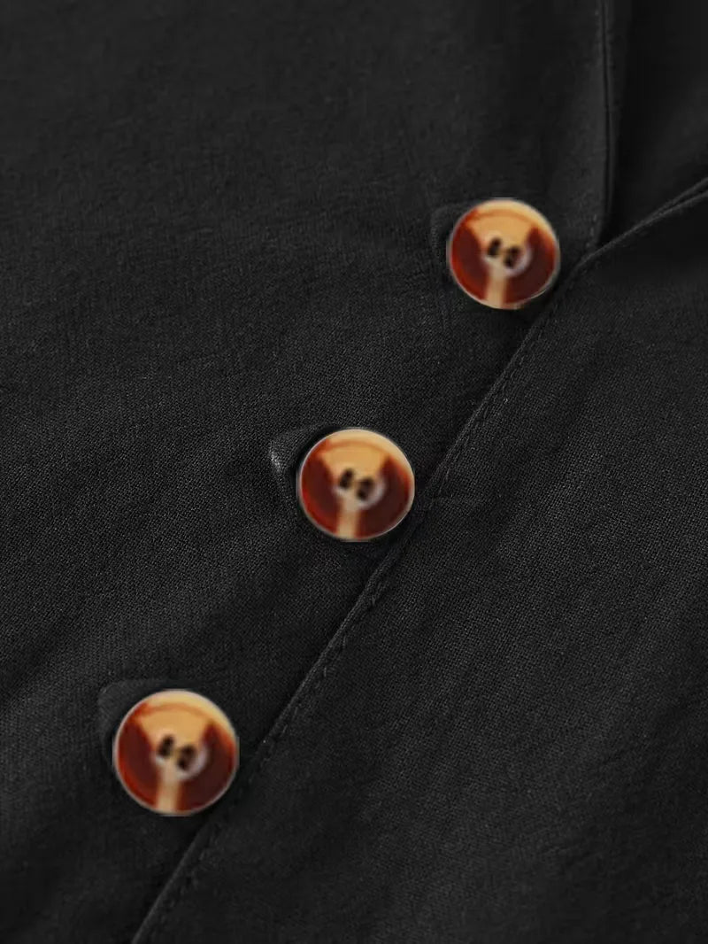 Men's suit with mandarin collar