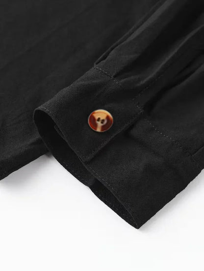 Men's suit with mandarin collar
