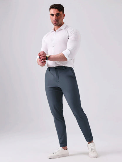 Mike | Slim Fit Trousers