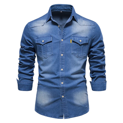 Mike | Stylish Denim Shirt for Men
