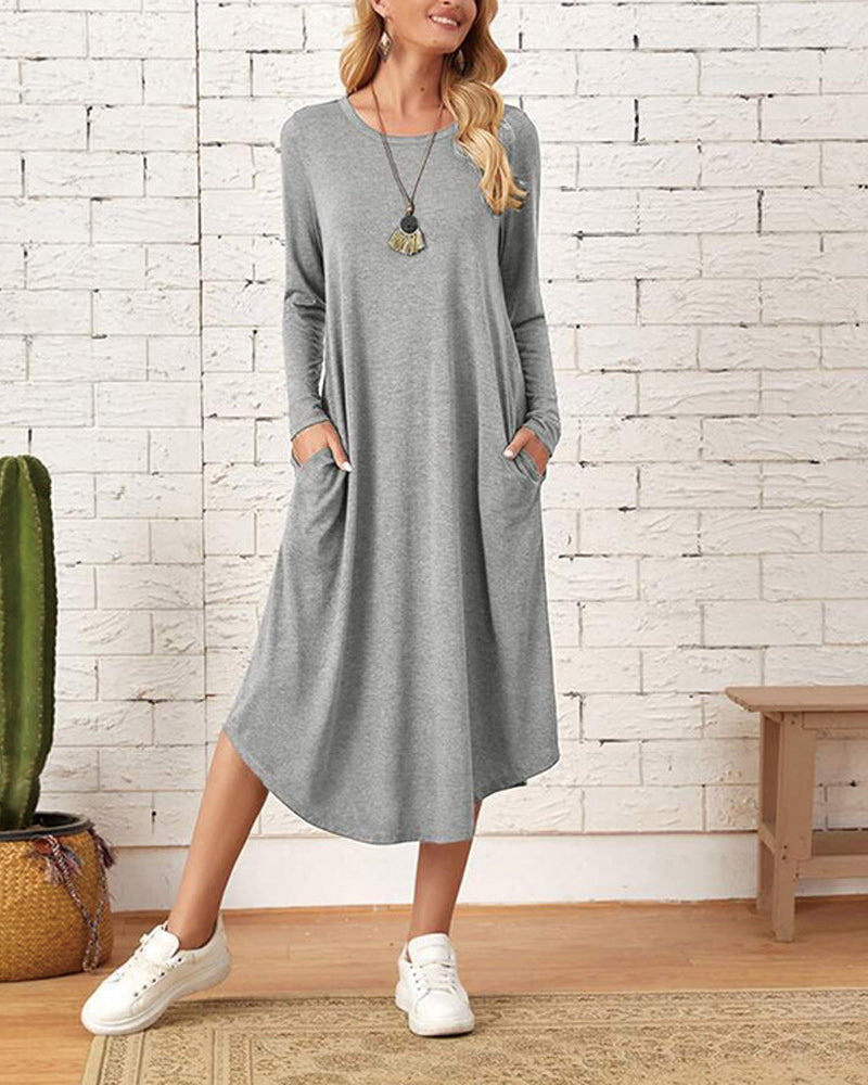 Milleke | Ladies' Dress with Long Sleeves