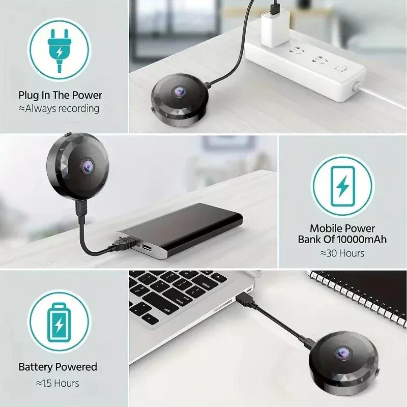 Magnetic Mini WiFi Camera – Discreet and Reliable for Day and Night