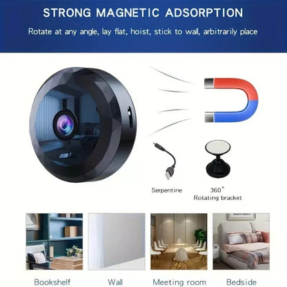 Magnetic Mini WiFi Camera – Discreet and Reliable for Day and Night