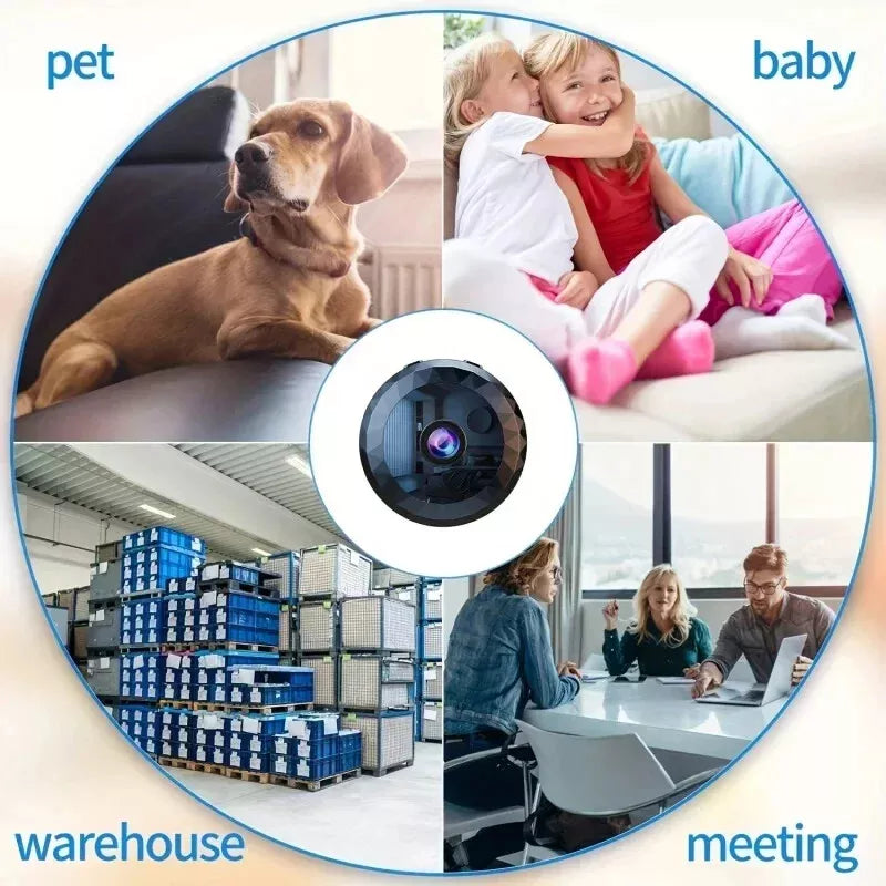 Magnetic Mini WiFi Camera – Discreet and Reliable for Day and Night