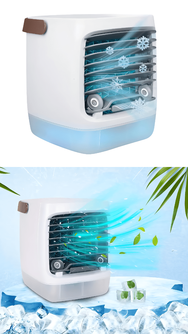 Mini raffrescatore d'aria portatile ricaricabile PolarBreeze