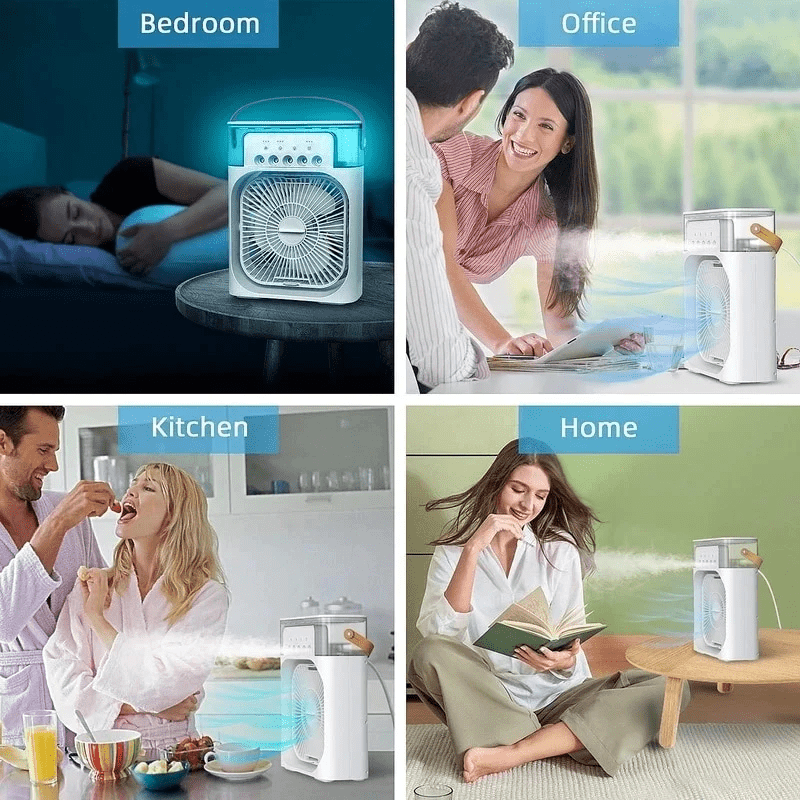 Mini Ice Mist Fan 2-in-1 Portable