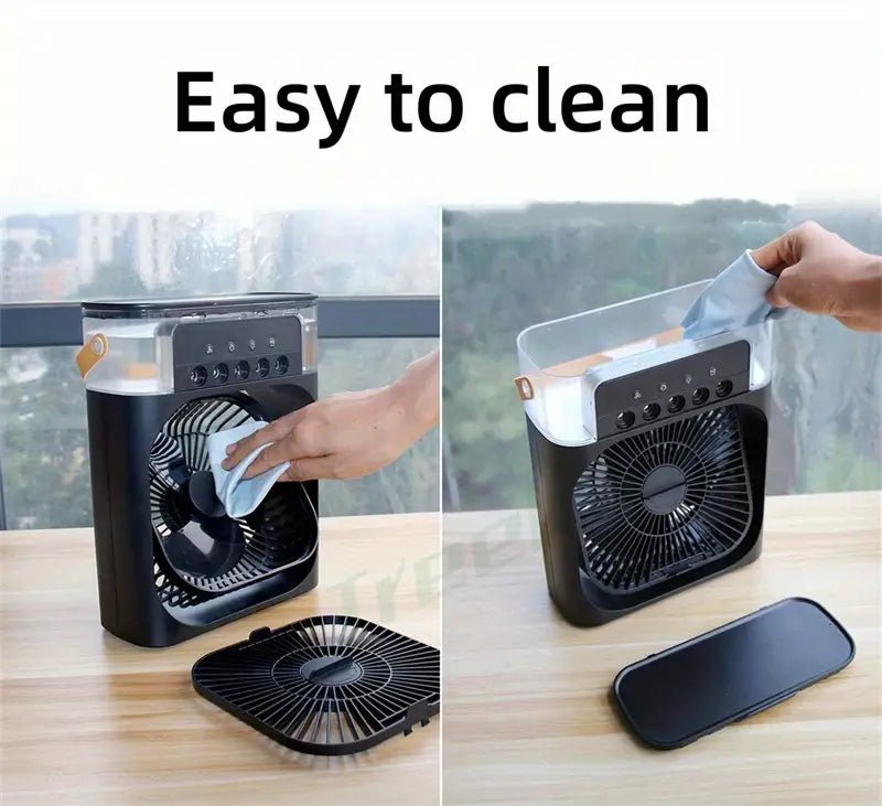 Mini Ice Mist Fan 2-in-1 Portable