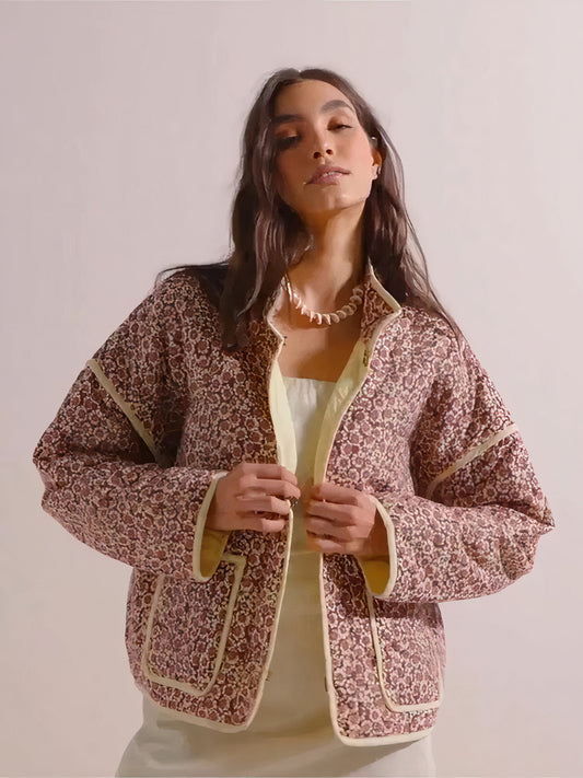Chaqueta para mujer de primavera - Sin cierre frontal