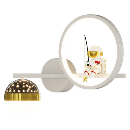 Modern Wall Lamp for Children's Room with Star Light