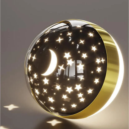 Modern Wall Lamp for Children's Room with Star Light