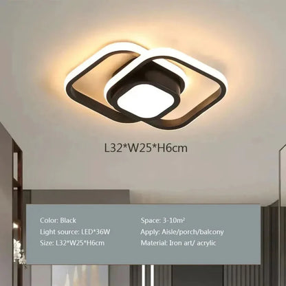 Lámpara de techo moderna EclipseGlow