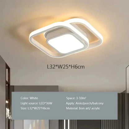 Lámpara de techo moderna EclipseGlow