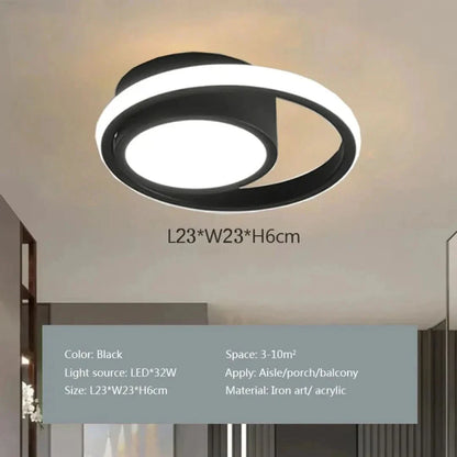 Lámpara de techo moderna EclipseGlow