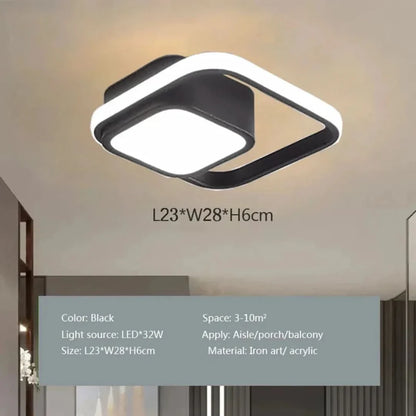 Lámpara de techo moderna EclipseGlow