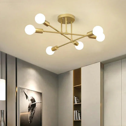 Plafoniera LED minimalista per interni moderni