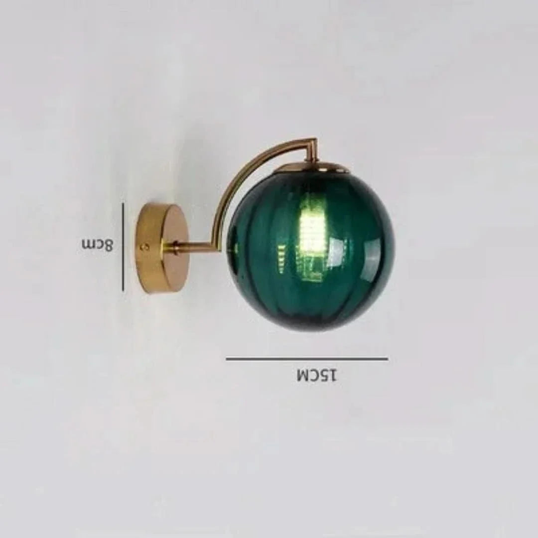 LumiCrystal - Applique murale moderne en verre