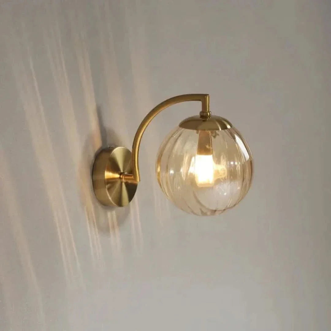 LumiCrystal - Applique murale moderne en verre