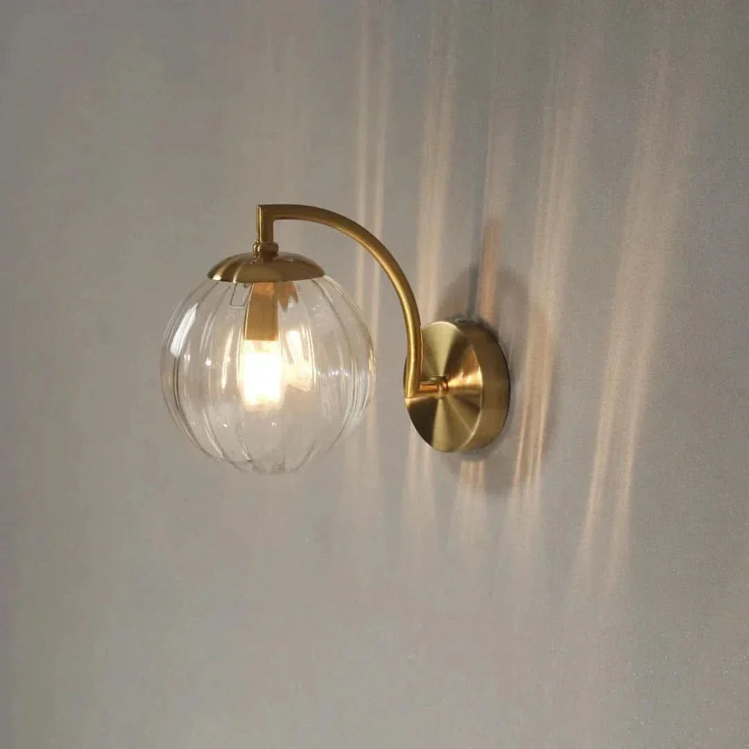 LumiCrystal - Applique murale moderne en verre