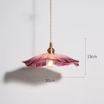 Pendul elegant în formă de floare