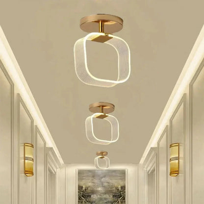 KreativGlow - Lámpara de techo LED delgada