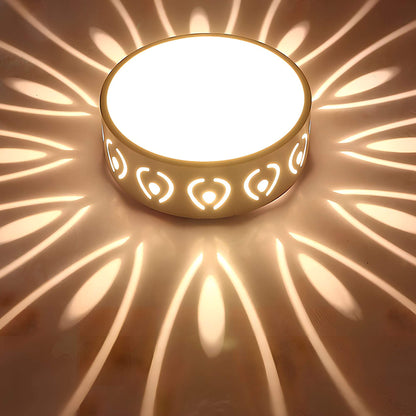 Plafoniera LED Aurora - Illuminazione d'atmosfera con motivi eleganti