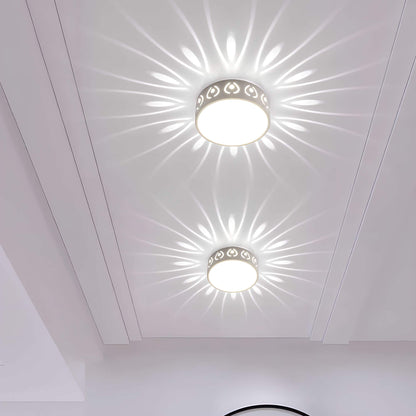 Plafoniera LED Aurora - Illuminazione d'atmosfera con motivi eleganti