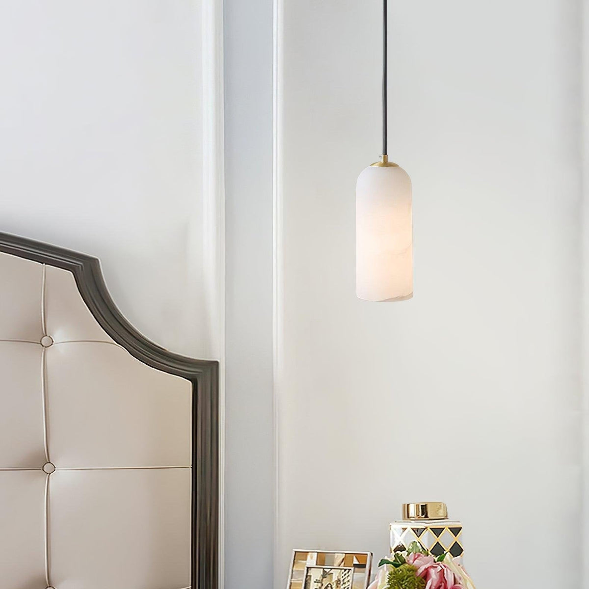 Monty Ceiling Lamp - Luxury Lighting with Alabaster Shade