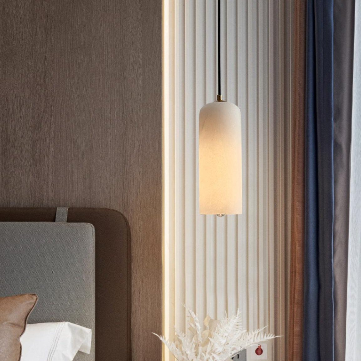 Monty Ceiling Lamp - Luxury Lighting with Alabaster Shade