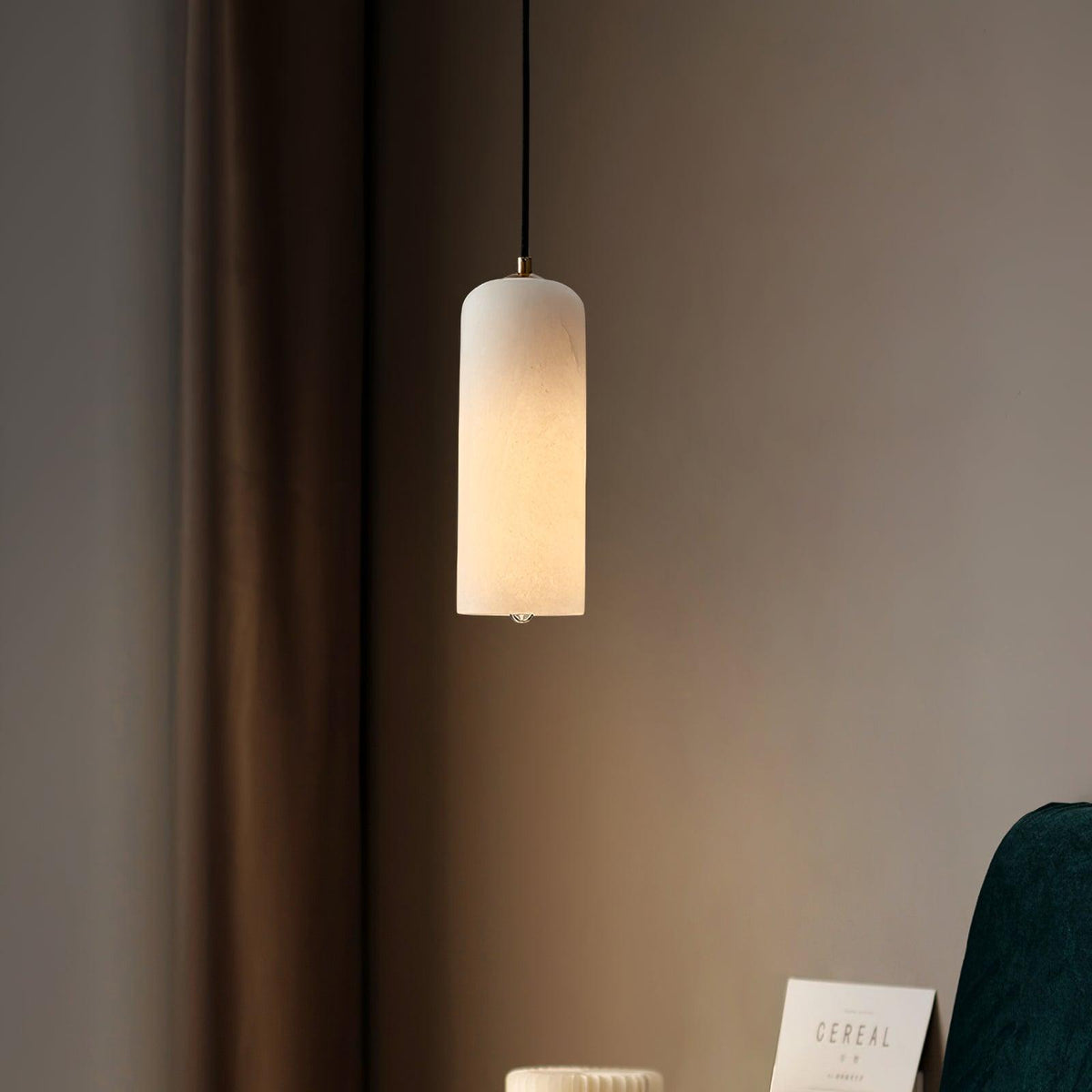 Monty Ceiling Lamp - Luxury Lighting with Alabaster Shade