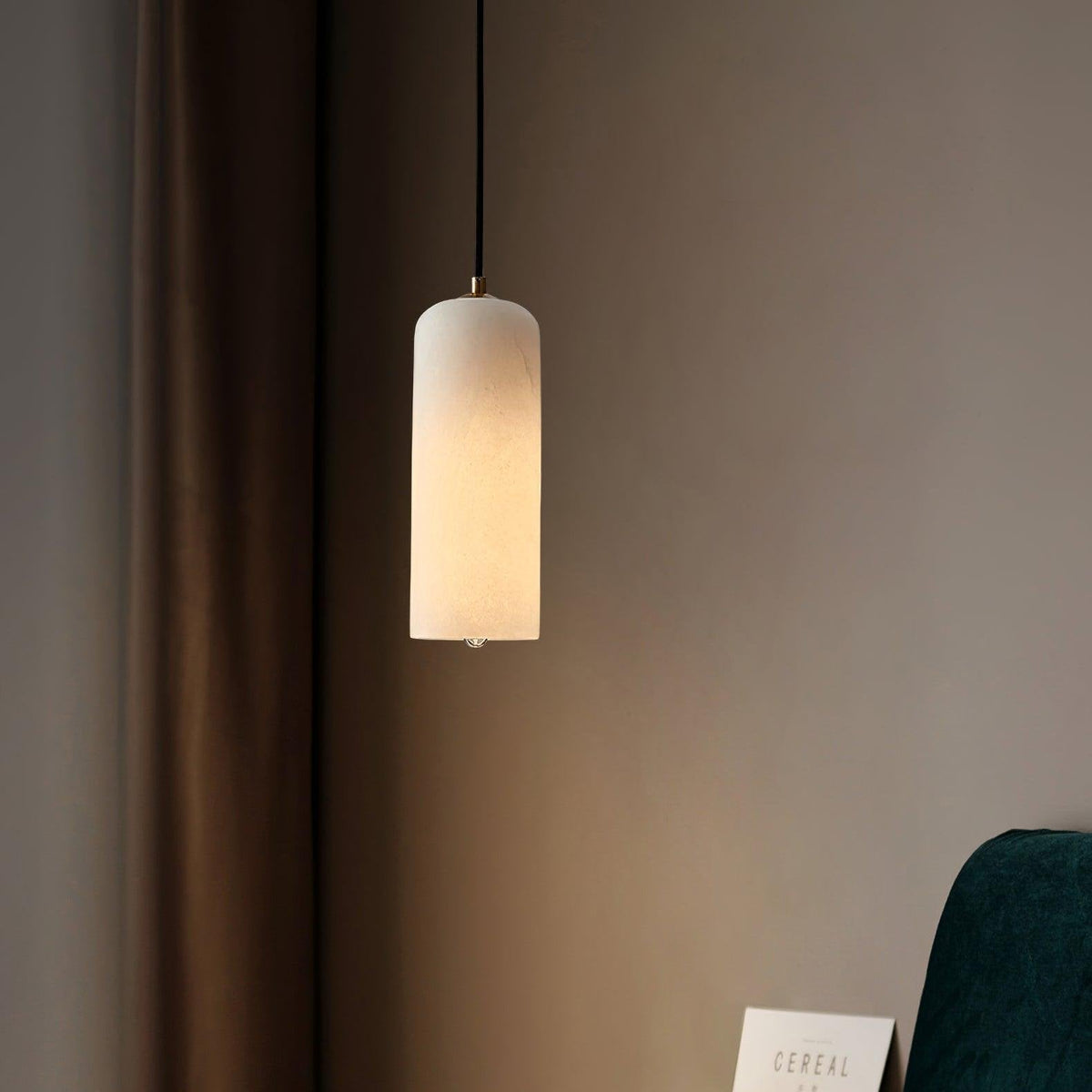 Monty Ceiling Lamp - Luxury Lighting with Alabaster Shade