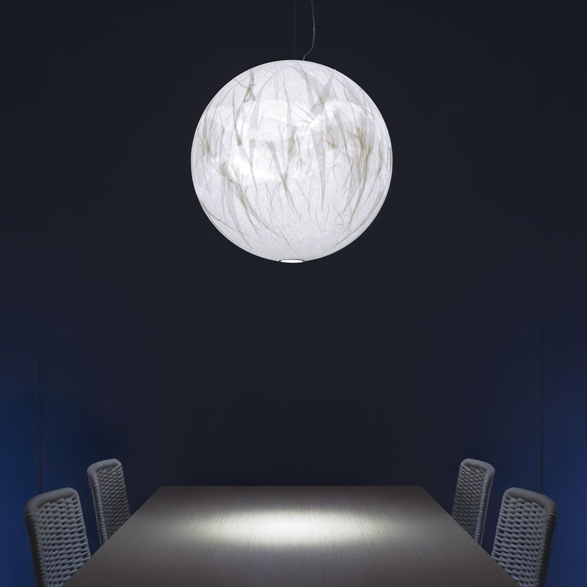 Elegant Ceiling Lamp with Atmospheric Lighting