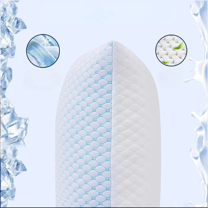 Cooling Memory Foam Pillows | Gel-Infused