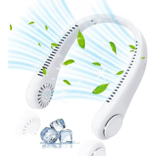 Wireless 360° Neck Fan Portable Quiet
