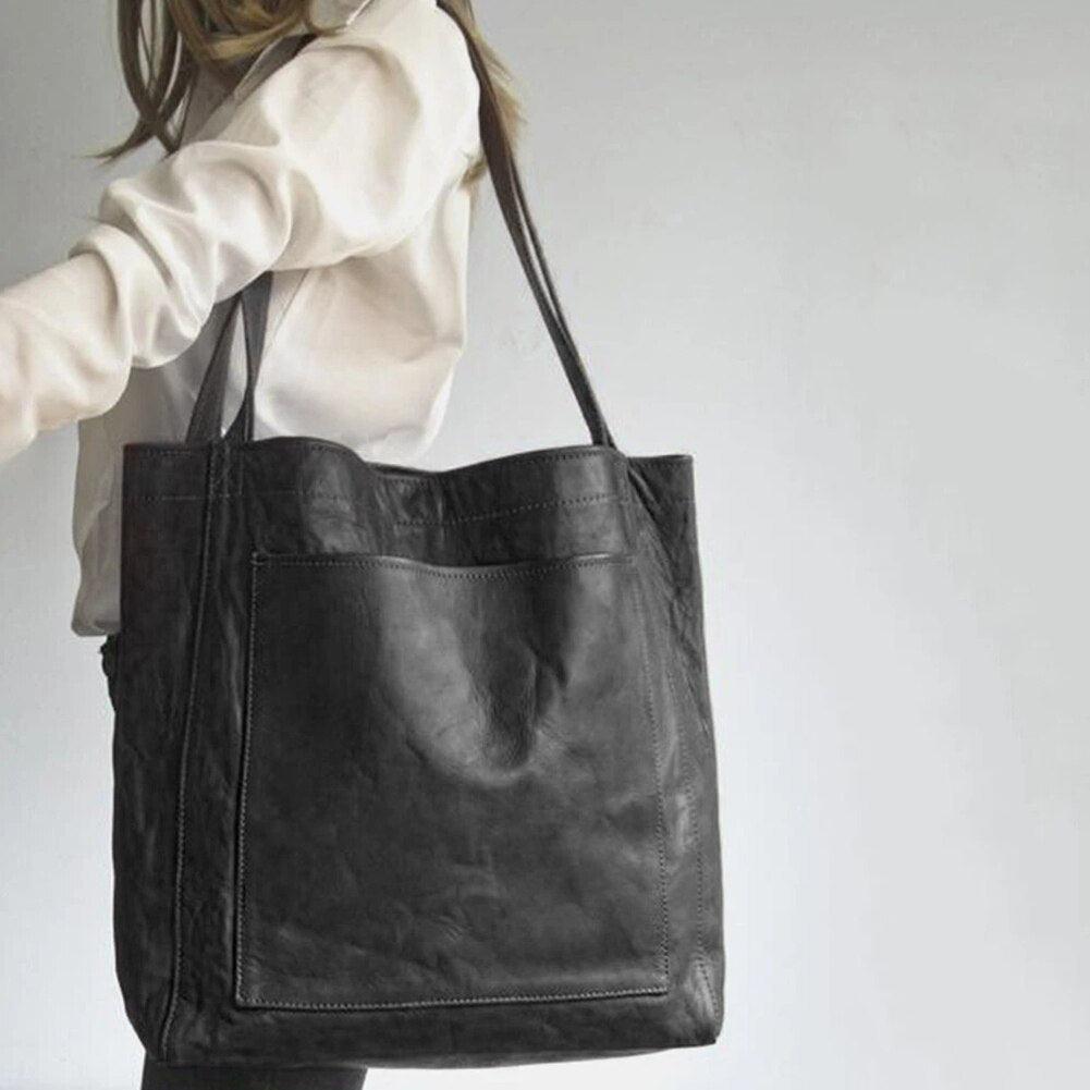 Luxury Leather Tote Bag for Women
