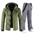 Men's Ski Pack - Weather-Ready Padded Winter Jacket and Trouser Set