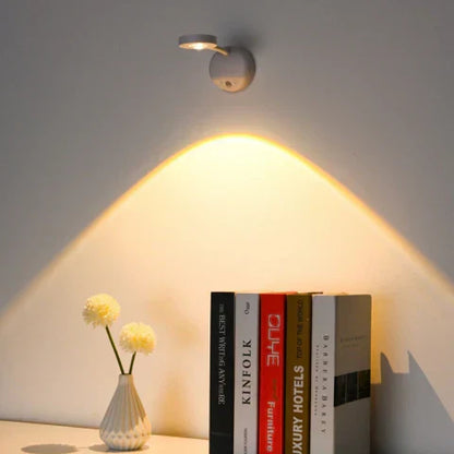 Wireless Wall Lamp with Motion Sensor – Rechargeable and Dimmable